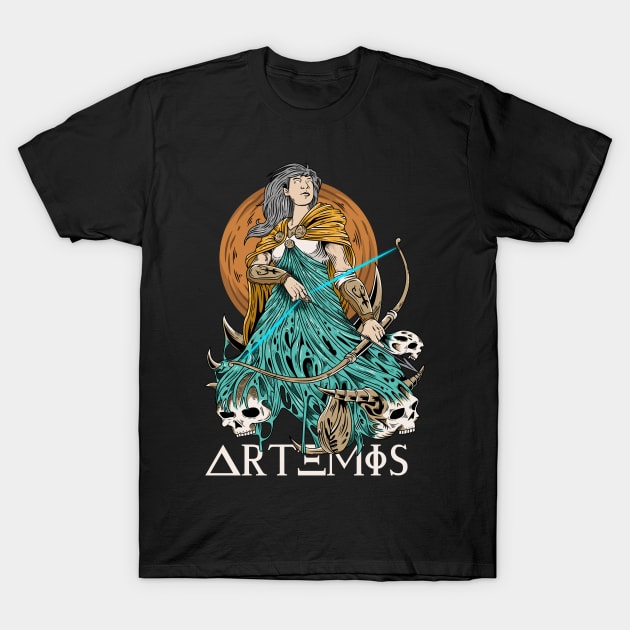 Artemis T-Shirt by Pixel Poetry